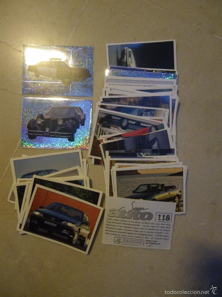 Coleccionismo Cromos antiguos: 90 cromos Super Autos , panini (con repetidos)