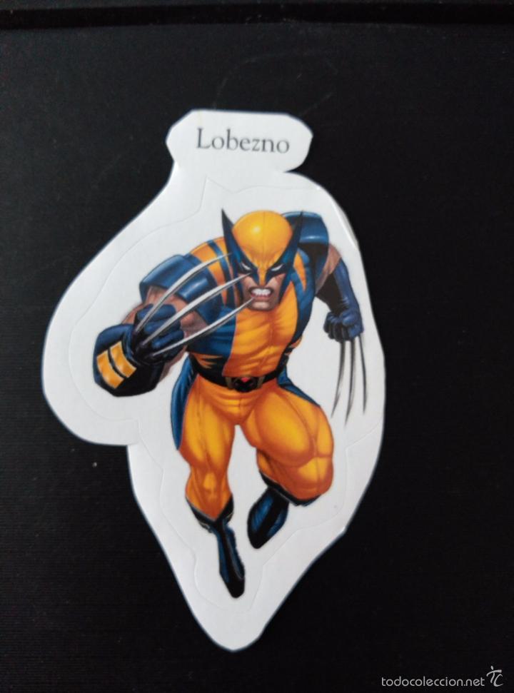 Coleccionismo cromos antiguos: PATRULLA X XMEN CROMO ADHESIVO PEGATINA STICKER SEAL LOBEZNO WOLVERIN