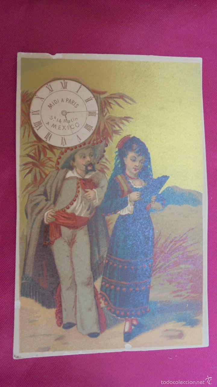 Coleccionismo cromos antiguos: BONITO CROMO PUBLICIDAD CHOCOLATE JUNCOSA. - Foto 1