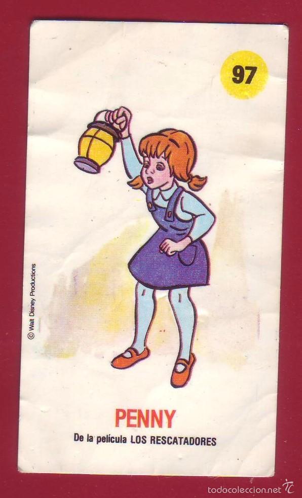 Coleccionismo cromos antiguos: CROMO BIMBO - PLASTICROMOS , LOS AMIGOS DE MICKEY NUM 97 PENNY - Foto 1