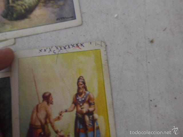Coleccionismo cromos antiguos: Lote 18 cromos de historia del progreso humano, chocolates amatller - Foto 4