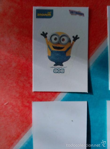 Coleccionismo cromos antiguos: PHOSKITOS MINIONS TATOO CALCOMANIA - Foto 1