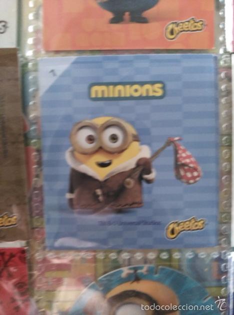 Minions Matutano Cheetos Pegatina Numero 7