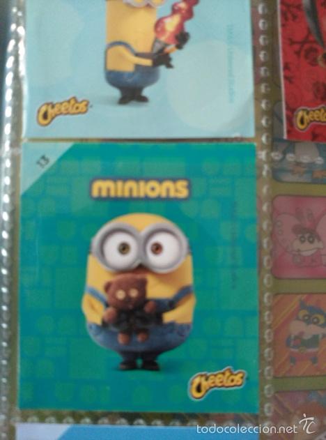 Minions Matutano Cheetos Pegatina Numero 13