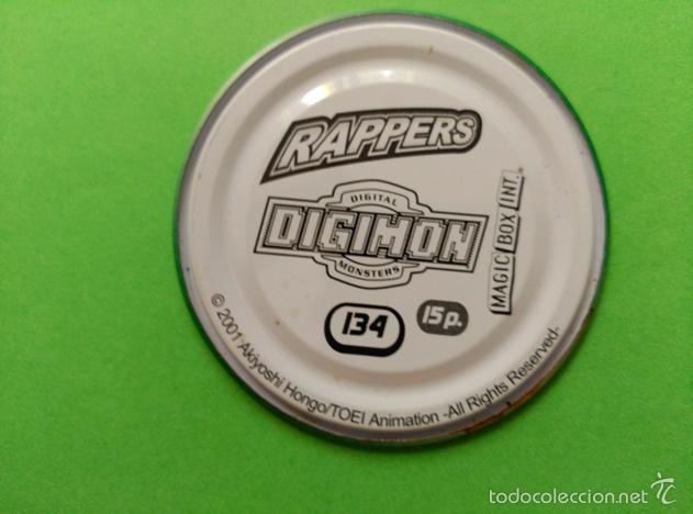 Coleccionismo cromos antiguos: RAPPERS DIGIMON - Foto 2
