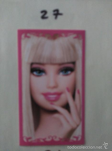 Coleccionismo cromos antiguos: BARBIE PANINI NUMERO 27 - Foto 1