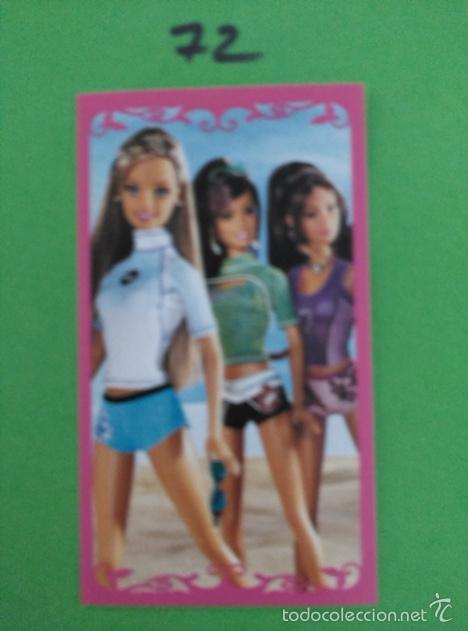 Coleccionismo cromos antiguos: BARBIE PANINI NUMERO 72 - Foto 1