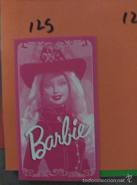Coleccionismo cromos antiguos: BARBIE PANINI NUMERO 125 - Foto 1