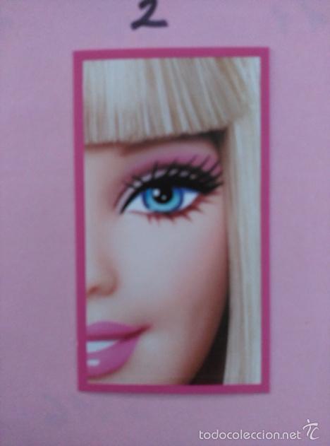 Coleccionismo cromos antiguos: BARBIE PANINI NUMERO X2 - Foto 1