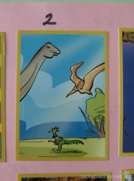 Coleccionismo cromos antiguos: DINOSAURIOS PANINI NUMERO 2 - Foto 1