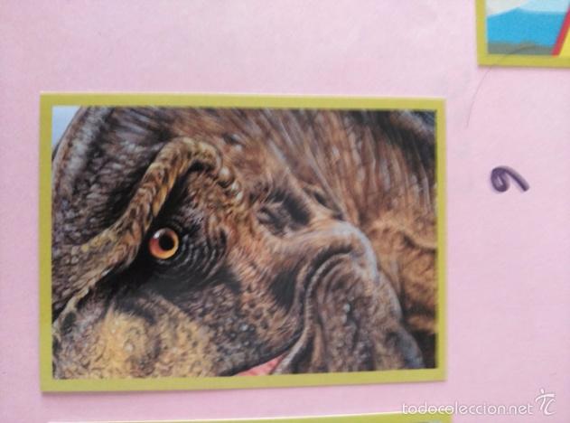 Coleccionismo cromos antiguos: DINOSAURIOS PANINI NUMERO 6 - Foto 1