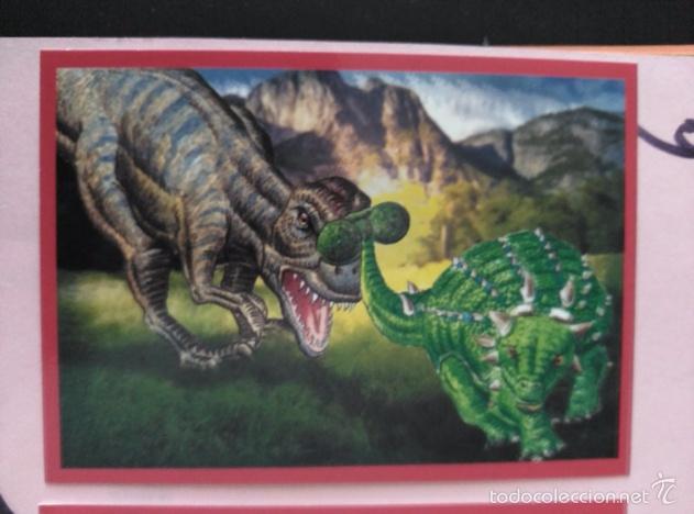 Coleccionismo cromos antiguos: DINOSAURIOS PANINI NUMERO 9 - Foto 1