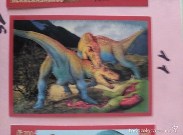 Coleccionismo cromos antiguos: DINOSAURIOS PANINI NUMERO 11 - Foto 1