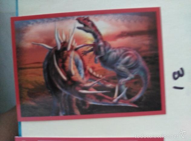 Coleccionismo cromos antiguos: DINOSAURIOS PANINI NUMERO 31 - Foto 1