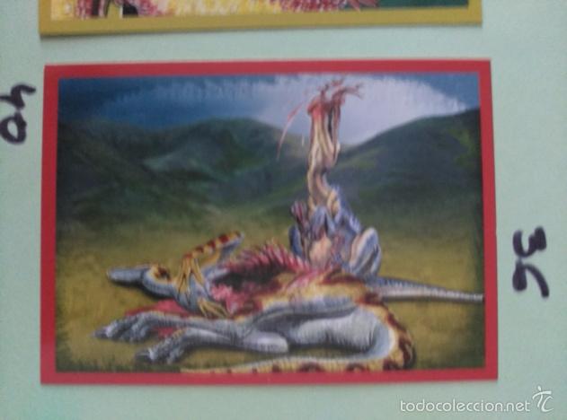 Coleccionismo cromos antiguos: DINOSAURIOS PANINI NUMERO 36 - Foto 1