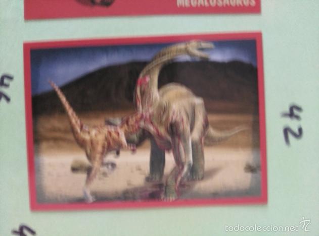 Coleccionismo cromos antiguos: DINOSAURIOS PANINI NUMERO 42 - Foto 1