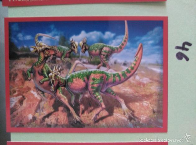 Coleccionismo cromos antiguos: DINOSAURIOS PANINI NUMERO 46 - Foto 1
