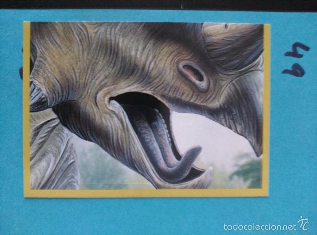 Coleccionismo cromos antiguos: DINOSAURIOS PANINI NUMERO 49 - Foto 1