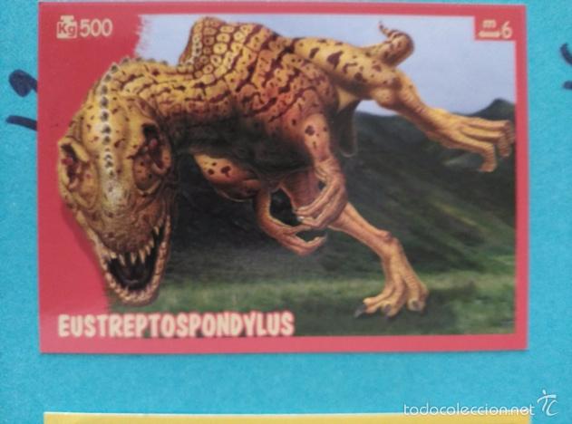 Coleccionismo cromos antiguos: DINOSAURIOS PANINI NUMERO 57 - Foto 1
