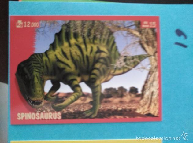 Coleccionismo cromos antiguos: DINOSAURIOS PANINI NUMERO 61 - Foto 1