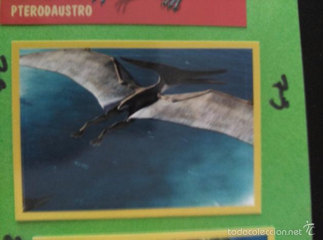 Coleccionismo cromos antiguos: DINOSAURIOS PANINI NUMERO 75 - Foto 1