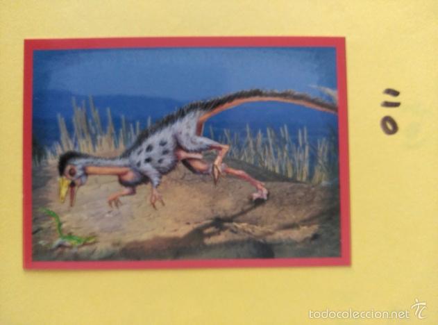 Coleccionismo cromos antiguos: DINOSAURIOS PANINI NUMERO 110 - Foto 1