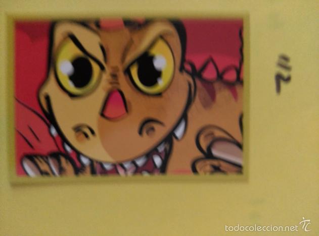 Coleccionismo cromos antiguos: DINOSAURIOS PANINI NUMERO 112 - Foto 1