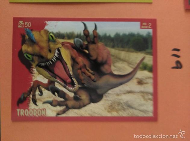 Coleccionismo cromos antiguos: DINOSAURIOS PANINI NUMERO 119 - Foto 1