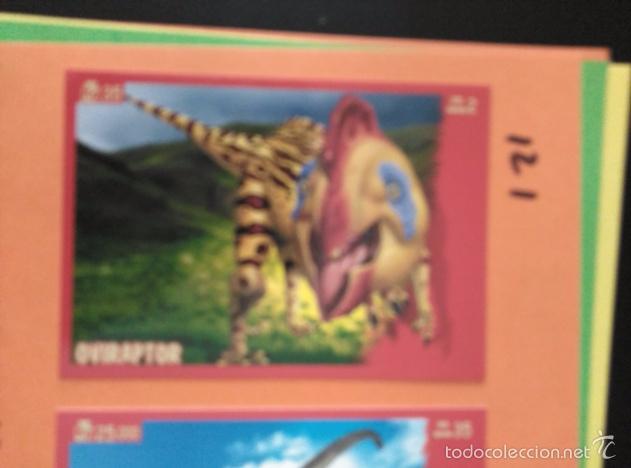 Coleccionismo cromos antiguos: DINOSAURIOS PANINI NUMERO 121 - Foto 1