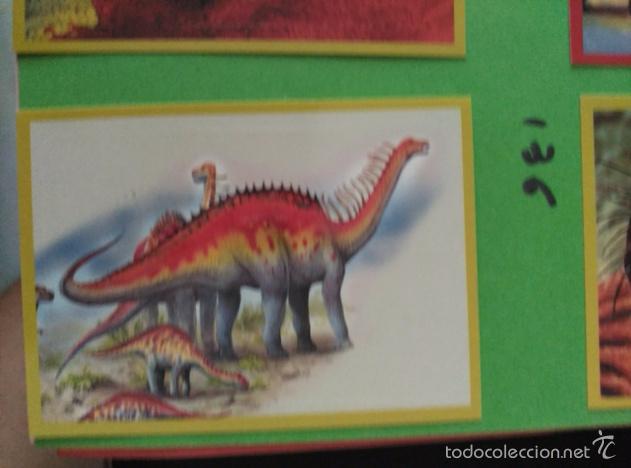 Coleccionismo cromos antiguos: DINOSAURIOS PANINI NUMERO 136 - Foto 1