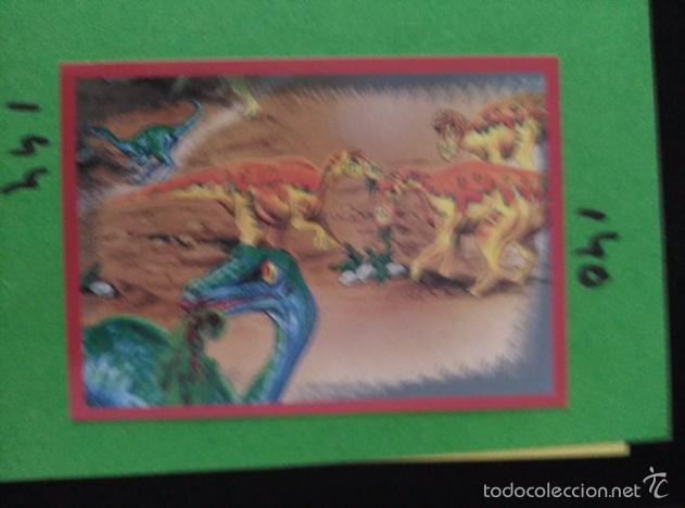 Coleccionismo cromos antiguos: DINOSAURIOS PANINI NUMERO 140 - Foto 1