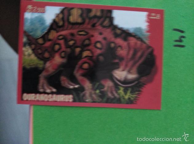Coleccionismo cromos antiguos: DINOSAURIOS PANINI NUMERO 141 - Foto 1