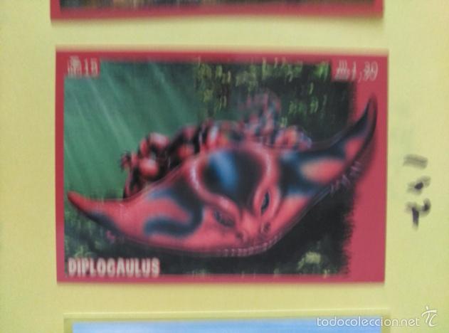 Coleccionismo cromos antiguos: DINOSAURIOS PANINI NUMERO 147 - Foto 1