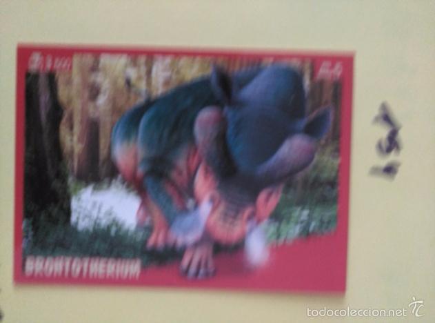 Coleccionismo cromos antiguos: DINOSAURIOS PANINI NUMERO 154 - Foto 1