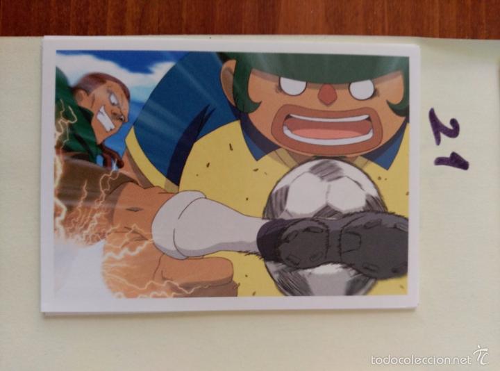 Coleccionismo cromos antiguos: INAZUMA ELEVEN PANINI 21 - Foto 1