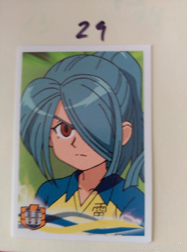Coleccionismo cromos antiguos: INAZUMA ELEVEN PANINI 29 - Foto 1