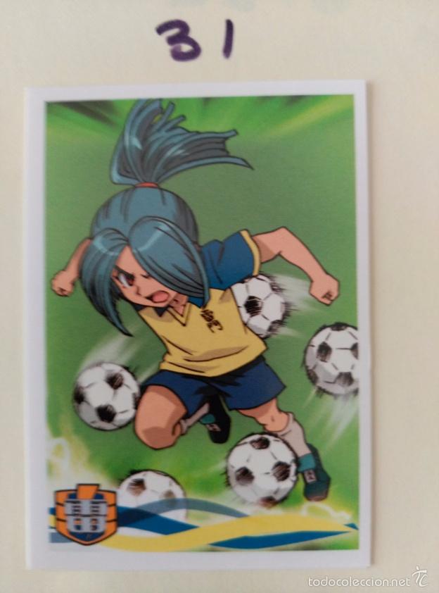 Coleccionismo cromos antiguos: INAZUMA ELEVEN PANINI 31 - Foto 1