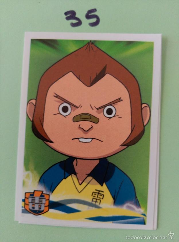 Coleccionismo cromos antiguos: INAZUMA ELEVEN PANINI 35 - Foto 1