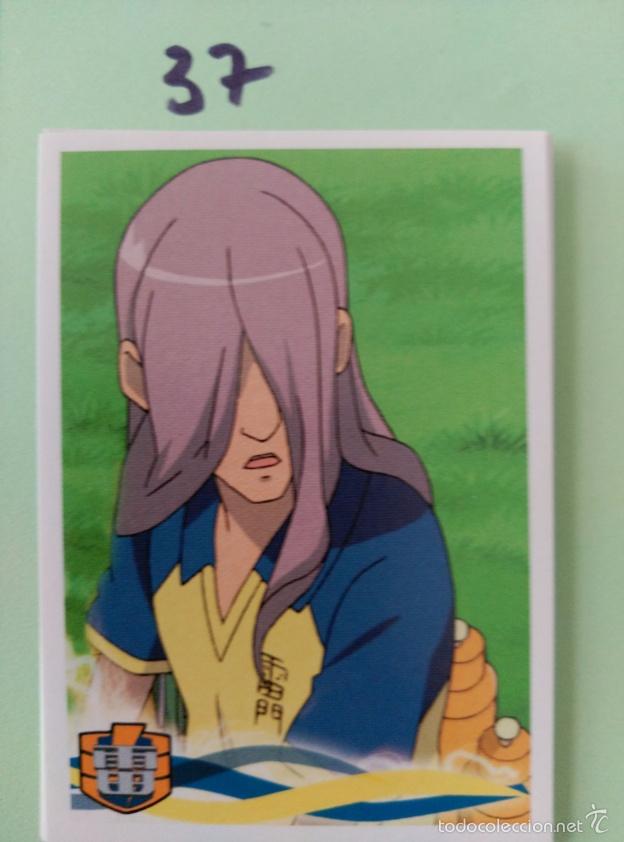 Coleccionismo cromos antiguos: INAZUMA ELEVEN PANINI 37 - Foto 1