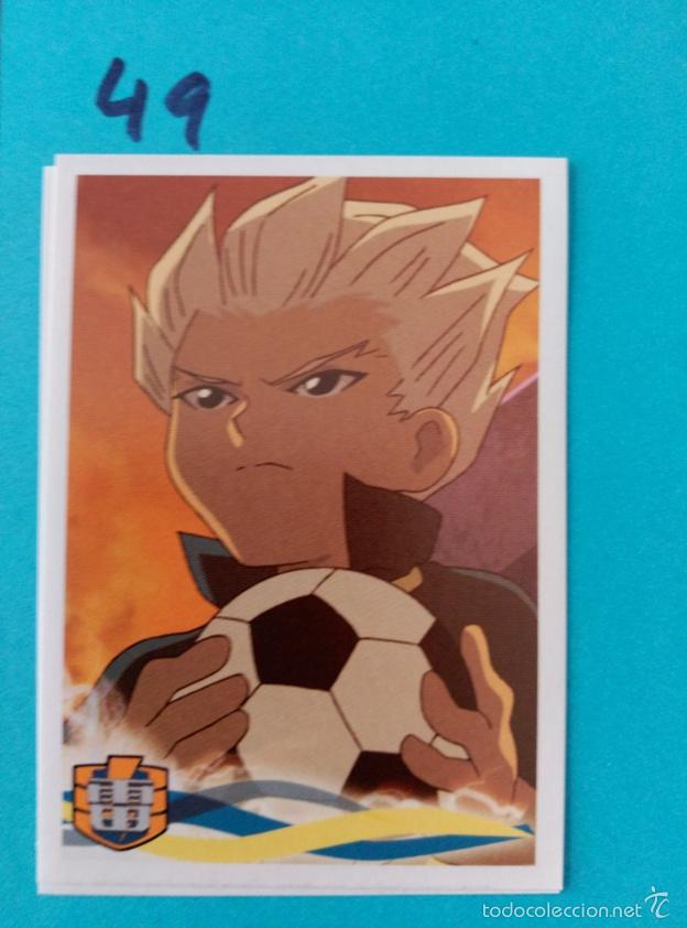 Coleccionismo cromos antiguos: INAZUMA ELEVEN PANINI 49 - Foto 1