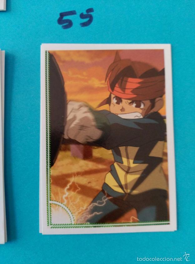 Coleccionismo cromos antiguos: INAZUMA ELEVEN PANINI 55 - Foto 1