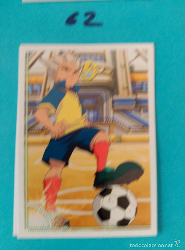 Coleccionismo cromos antiguos: INAZUMA ELEVEN PANINI 62 - Foto 1