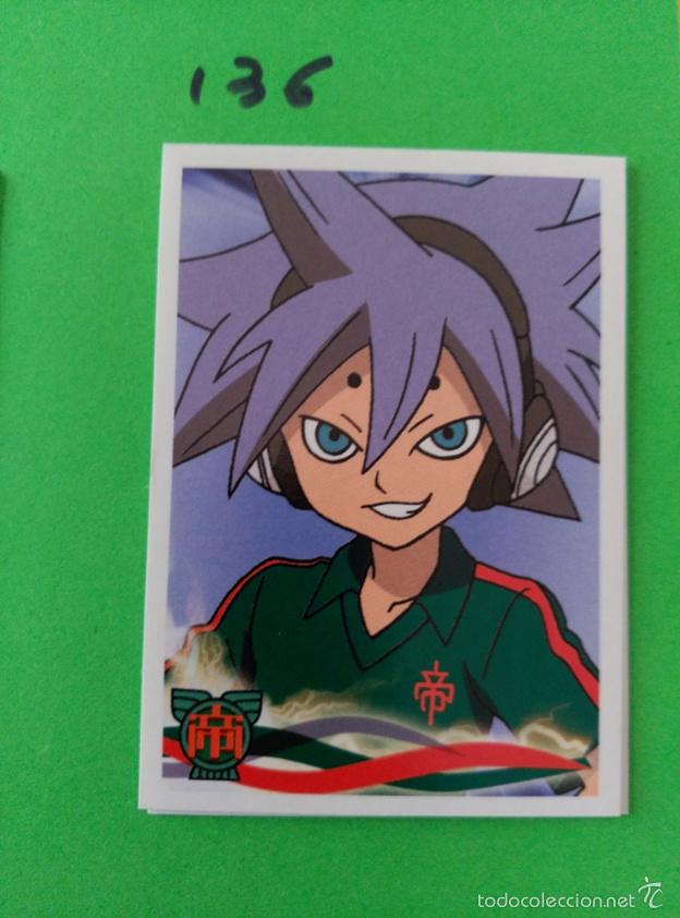 Coleccionismo cromos antiguos: INAZUMA ELEVEN PANINI 136 - Foto 1