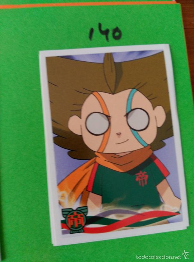 Coleccionismo cromos antiguos: INAZUMA ELEVEN PANINI 140 - Foto 1