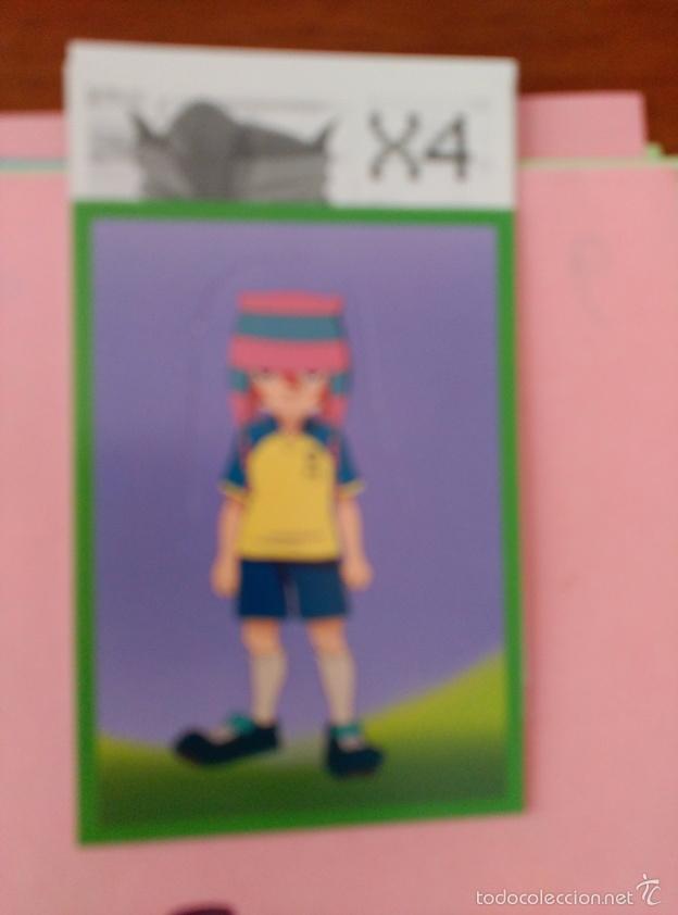 Coleccionismo cromos antiguos: INAZUMA ELEVEN PANINI X4 - Foto 1