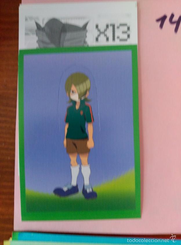 Coleccionismo cromos antiguos: INAZUMA ELEVEN PANINI X13 - Foto 1