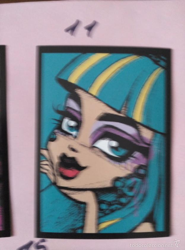 Coleccionismo cromos antiguos: MONSTER HIGH PANINI 11 - Foto 1