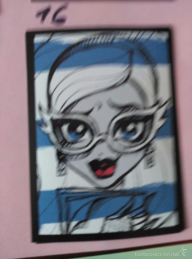 Coleccionismo cromos antiguos: MONSTER HIGH PANINI 16 - Foto 1