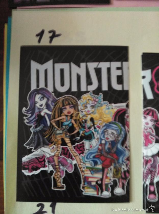 Coleccionismo cromos antiguos: MONSTER HIGH PANINI 17 - Foto 1