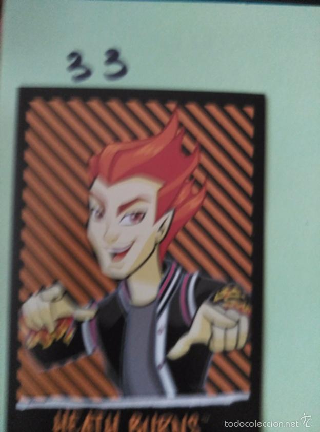 Coleccionismo cromos antiguos: MONSTER HIGH PANINI 33 - Foto 1